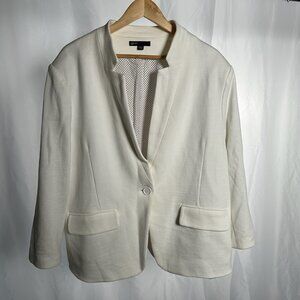 Gibson Ivory Knit Blazer
